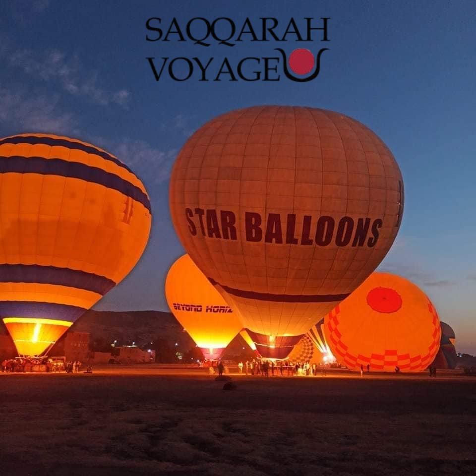 Louxor deux jours de Hurghada avec ballon air -montgolfière