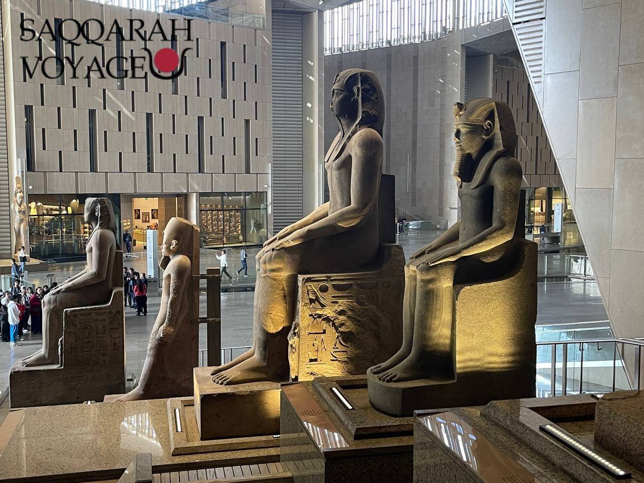 Exploration du musée égyptien