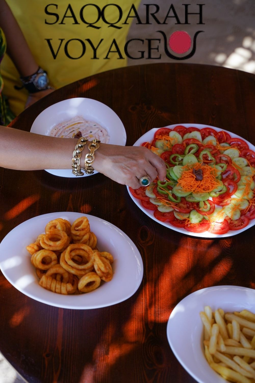 déjeuner à Mahmya Island