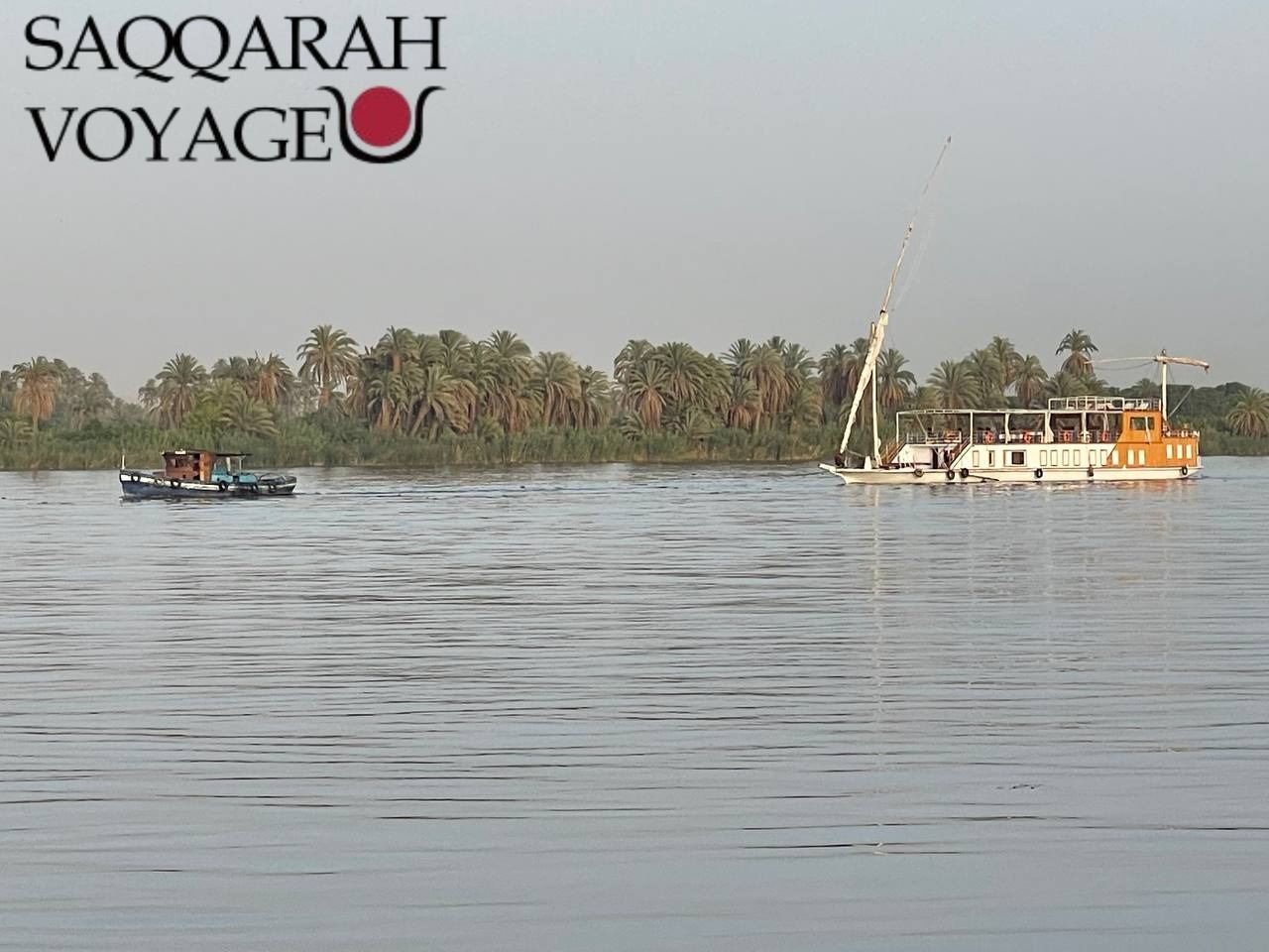 Croisière sur le nil petit bateau