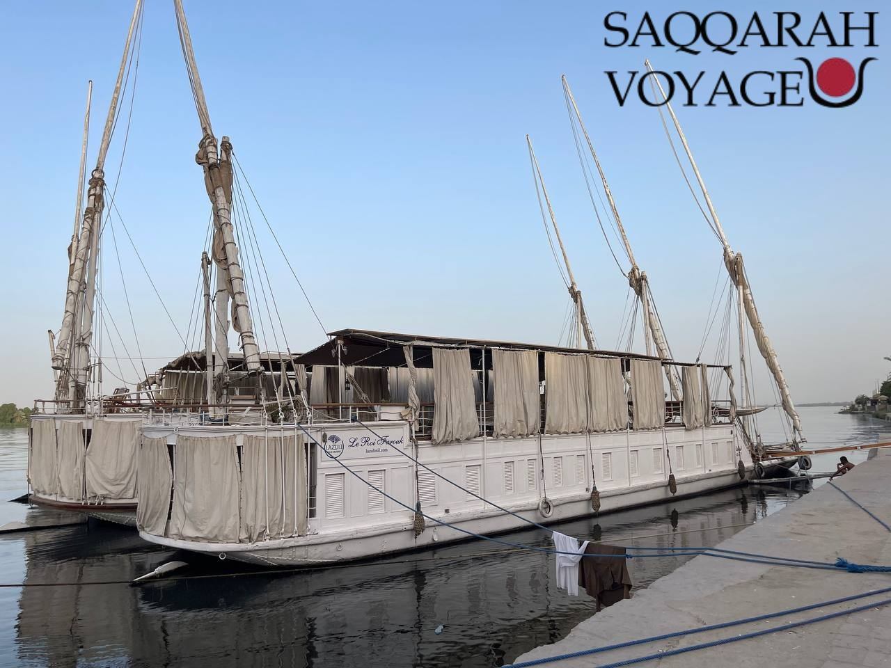 Croisière sur le nil petit bateau