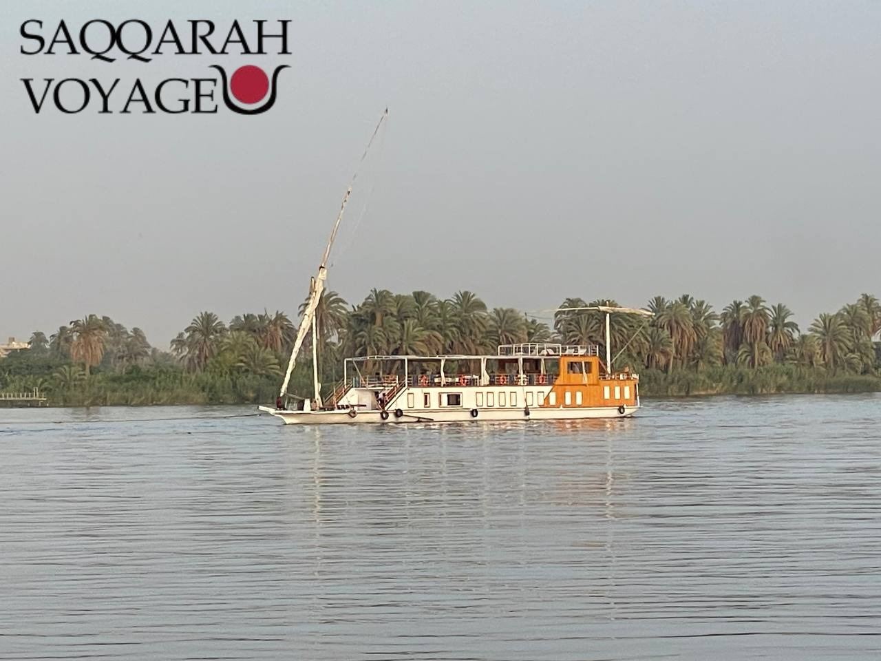Croisière sur le nil petit bateau