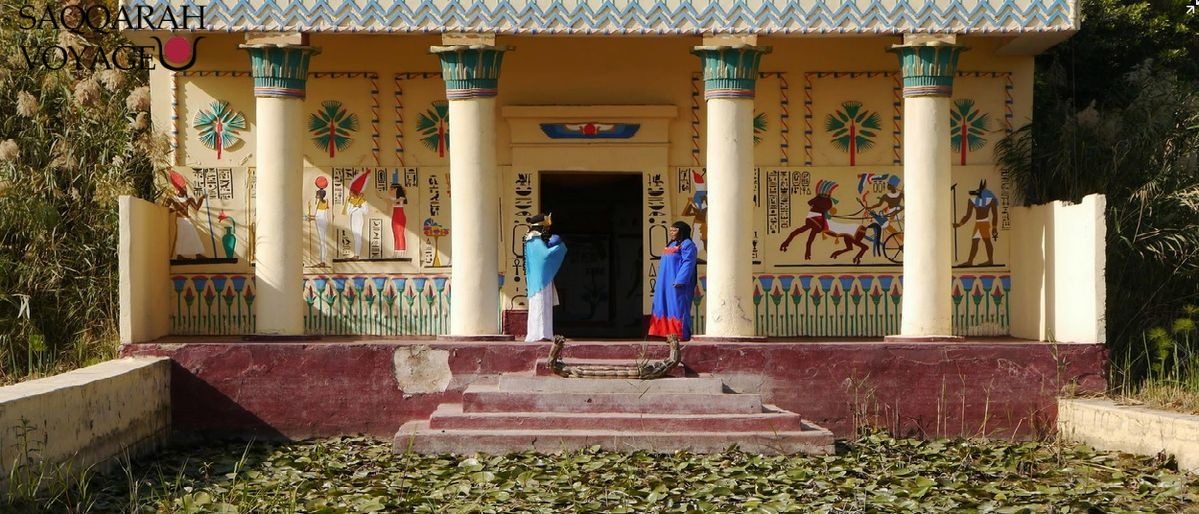 village pharaonique du Caire