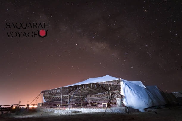 Nuit sous les étoiles au camp bédouin