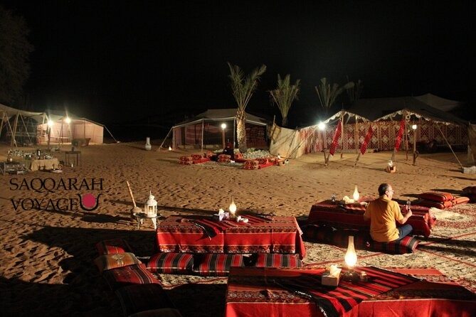 Dîner bédouin et nuit sous les étoiles