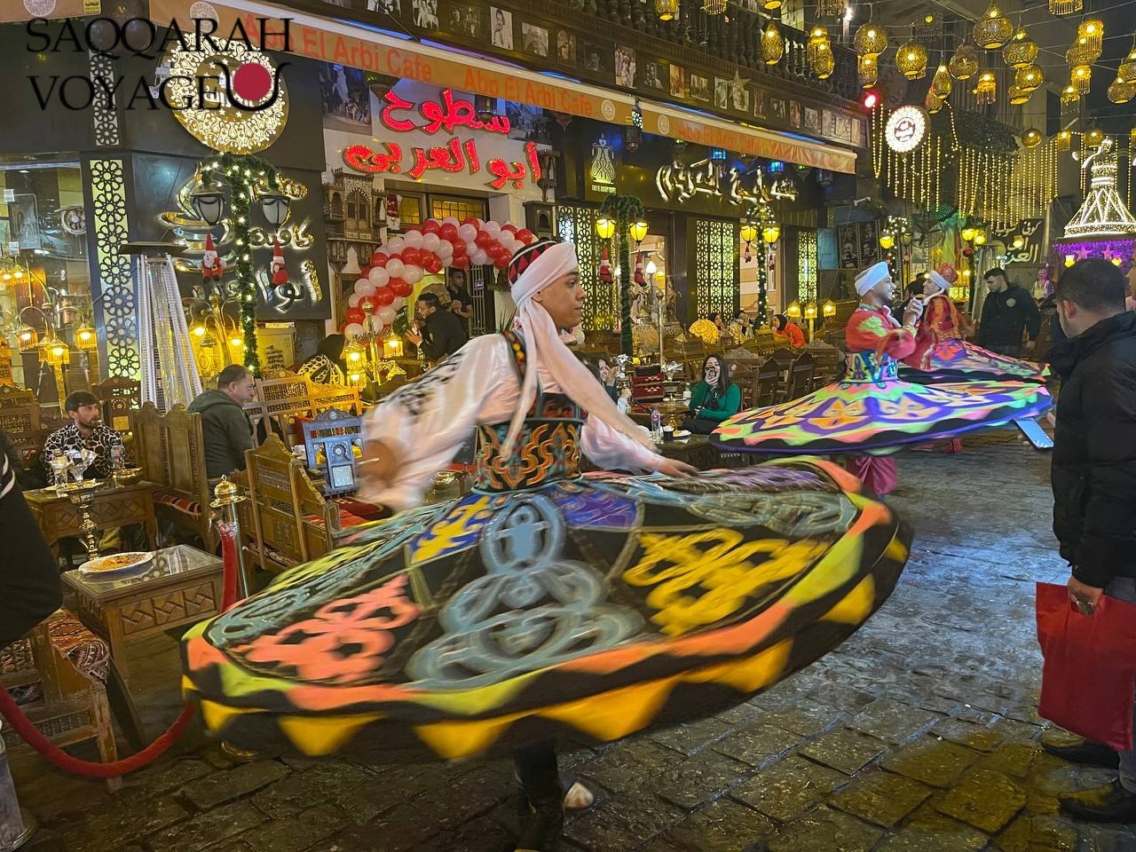 Spectacle des derviches tourneurs à la madrassa El-Ghouri