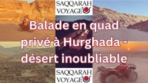 Balade en quad privé à Hurghada - désert inoubliable