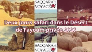Deux jours safari dans le Désert de Fayoum privée 2026