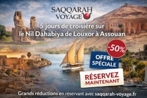 5 jours de croisière sur le Nil Dahabiya de Louxor à Assouan