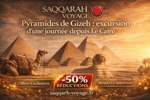 Pyramides de Gizeh : excursion d’une journée depuis Le Caire