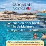 Excursion en hors-bord sur l’île de Mahmya au départ de Hurghada