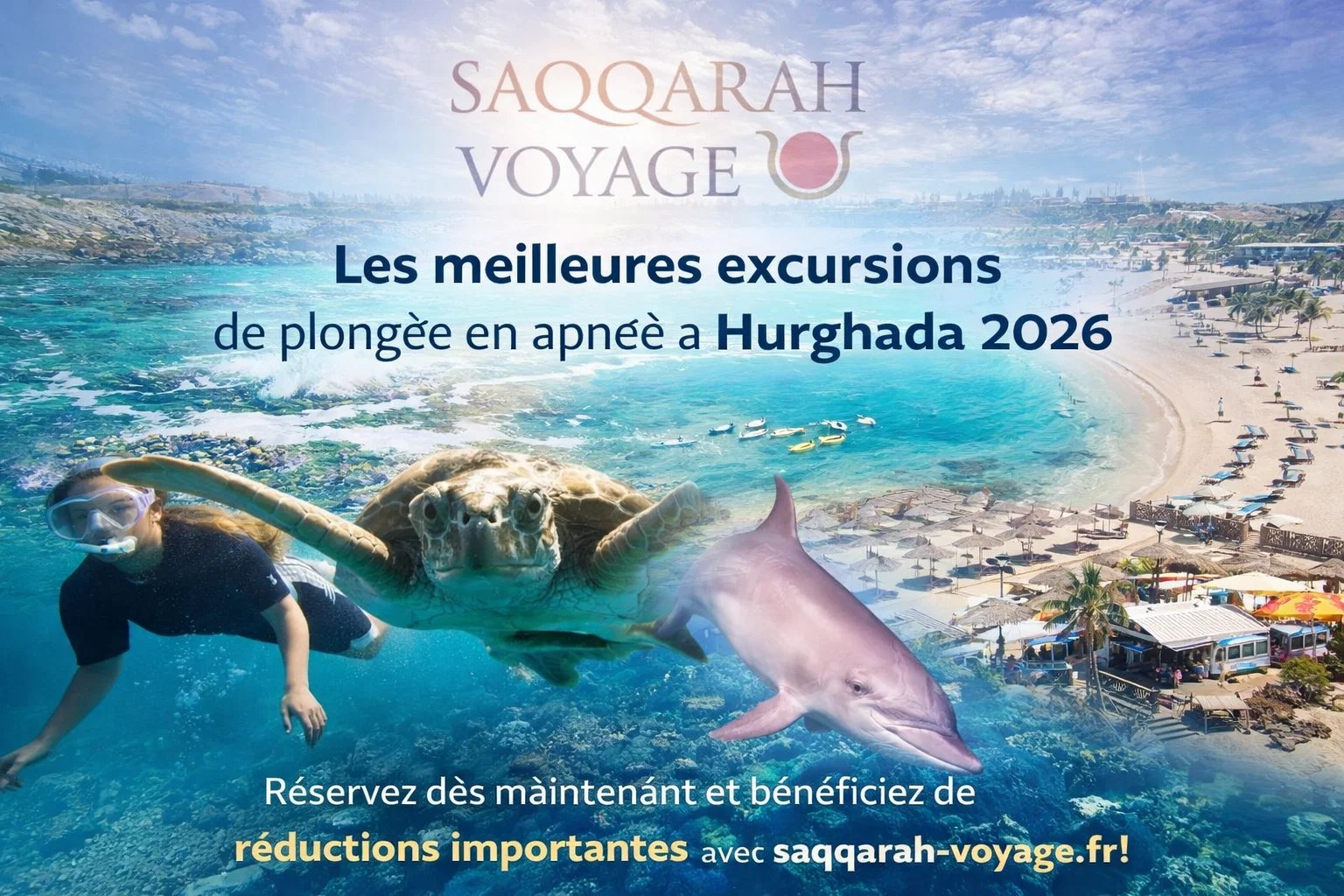 Les meilleures excursions de plongée en apnée à Hurghada 2026